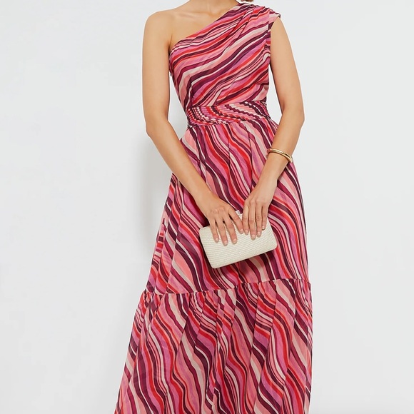 Sunset Stripe Cadiz Dress - Picture 2 of 11